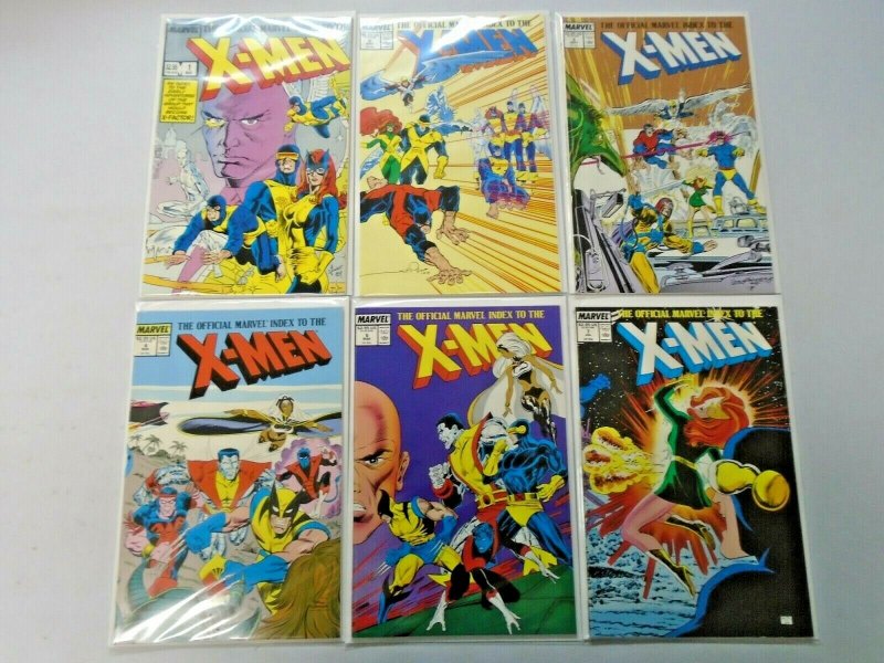 X-Men Index  Set #1-7 8.0 VF (1987)