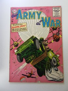 Our Army at War #47 (1956) VG/FN condition ink front cover