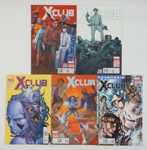 X-Club #1-5 VF/NM complete series - X-Men ; Marvel