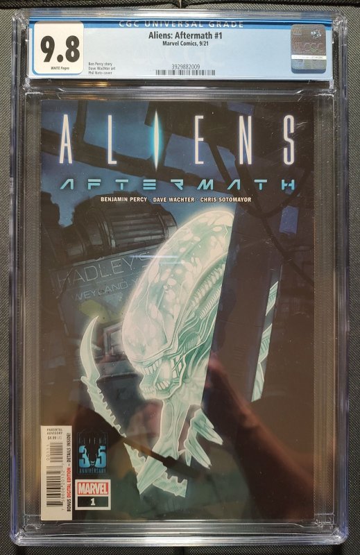 CGC Graded 9.8 Aliens: Aftermath (2021)