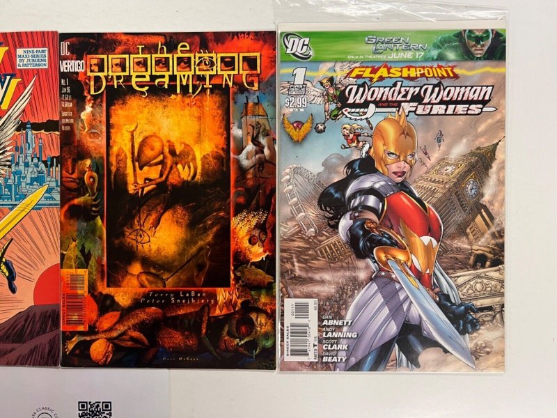4 DC Comics Flashpoint# 1+The New 52# 1+Flash Gordon#4+The Dreaming#1 100 JS35