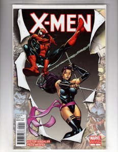 X-Men #4 Variant Cover (2010)  *FLAT-RATE SHIPPING!* / ECA12x