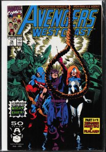 Avengers West Coast #76 (1991) West Coast Avengers / Avengers West Coast