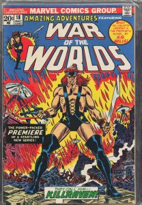 Amazing Adventures #18 (1973) War of the Worlds [Key Issue]