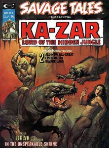 Savage Tales (1st Series) #7 VG ; Marvel | low grade comic Ka-Zar