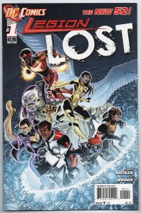 Legion Lost #1 New 52 (DC, 2011) VF- [ITC757]