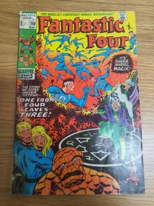 Fantastic Four #110 British Variant (1971)