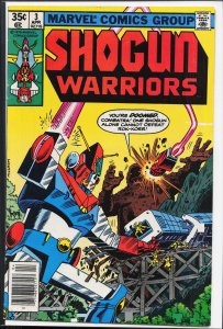 Shogun Warriors #3 (1979) The Shogun Warriors