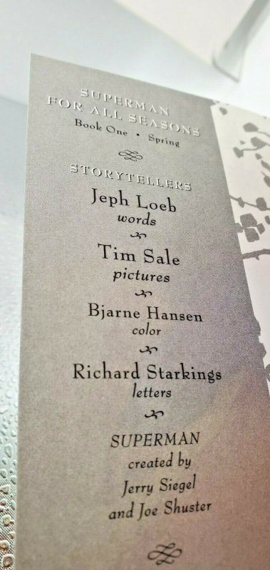 SUPERMAN FOR ALL SEASONS (1998 Series) #1 Near Mint Comics Book