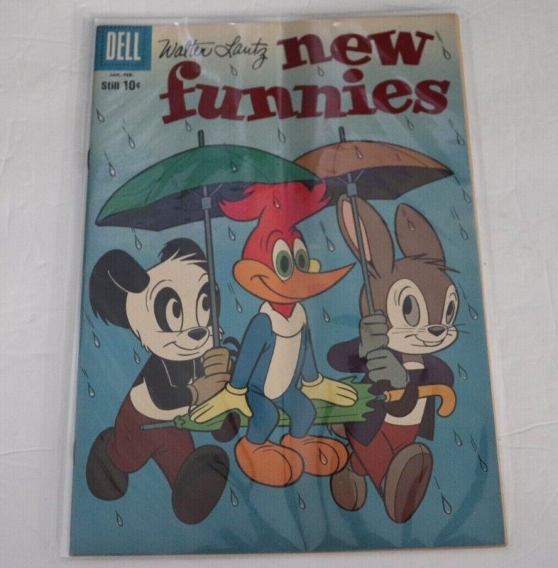 New Funnies #275 1960 Andy Panda Woody Woodpecker