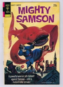 Mighty Samson #24 ORIGINAL Vintage 1974 Gold Key Comics