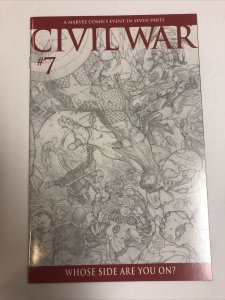 Civil War (2006) # 7 (NM) Turner Variant Cover Sketch