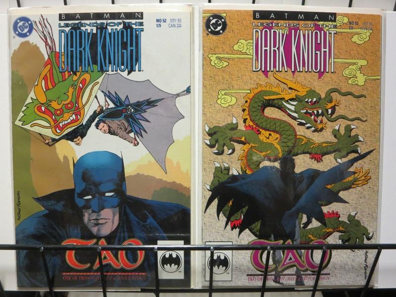 BATMAN LEGENDS OF THE DARK KNIGHT 52-53 Tao pt 1-2