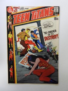 Teen Titans #31 (1971) VG+ condition bottom staple detached from cover