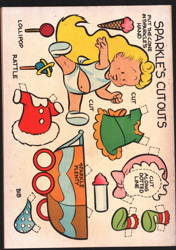 Sparkle Plenty-Four Color Comics-#215 19479-Dell-Chester Gould-Dick Tracy&nb