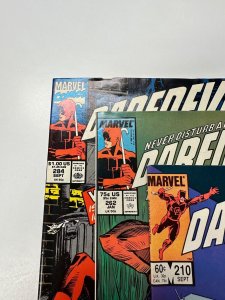 3 Daredevil Marvel Comic Book # 210 262 284 Avengers Hulk Thor 10 CT5