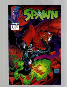 Spawn # 1 NM- Image Comic Book Todd McFarlane Angela Clown 1st Appearance EK9