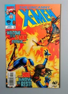 Uncanny X-Men #351 NM DIRECT EDITION Marvel 1998 JR1