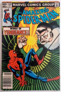 The Amazing Spider-Man #240 NEWSSTAND (GD/VG)(1983)