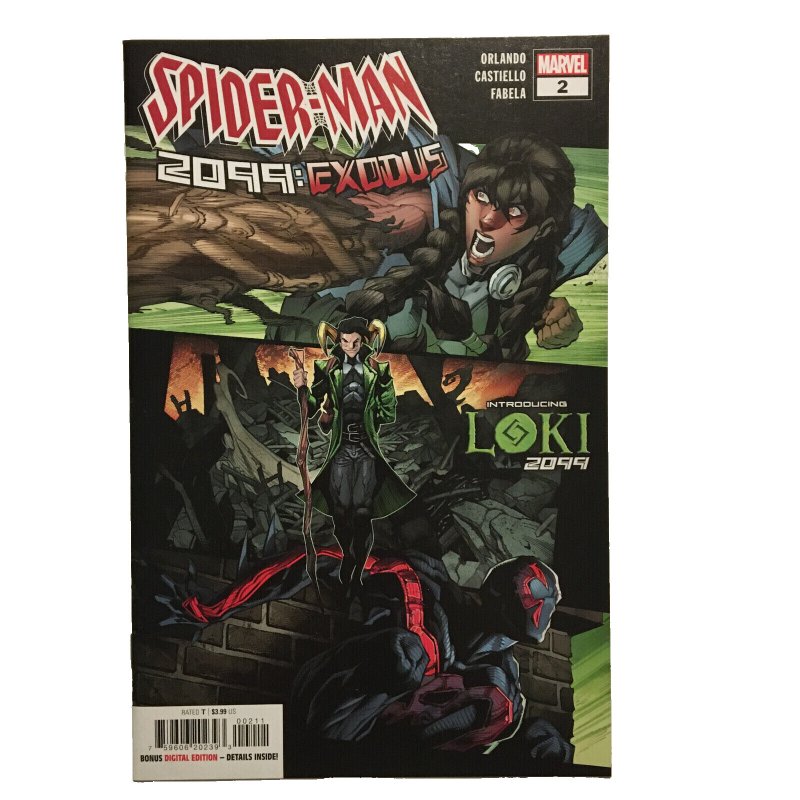 Spider-Man 2099 Exodus Alpha #1 #2 #3 Lot 1st Appearances Ghost Rider 2022