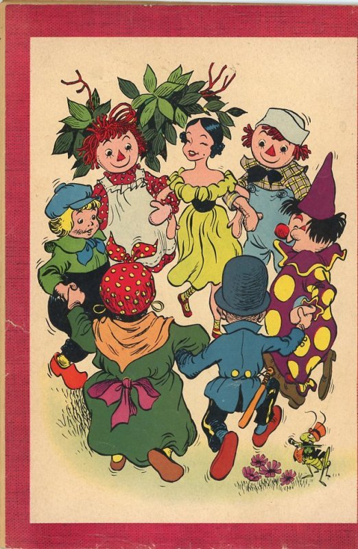 Dell Junior Treasury #8  VG  1957  Raggedy Ann!