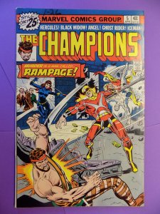 CHAMPIONS # 5 MARVEL BLACK WIDOW GHOST RIDER HOT