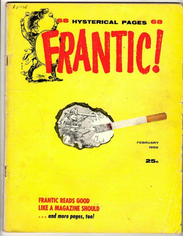 Frantic! Pierce TPB Graphic Novel Comic Book Comedy Humor Funny J342