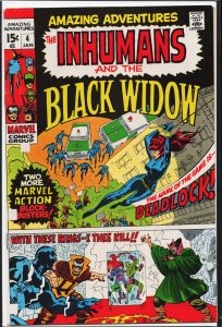 Amazing Adventures #4 (1971) Black Widow