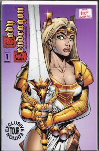 Lady Pendragon #1 Tour Cover (1998) Lady Pendragon
