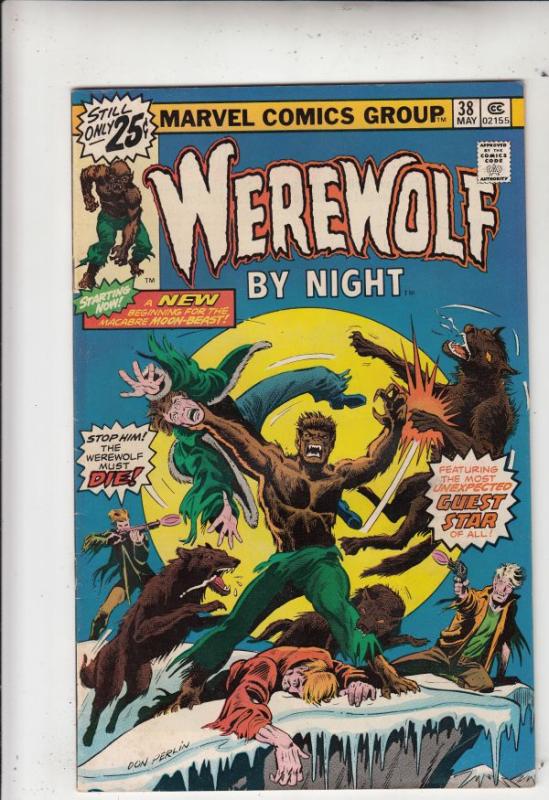 Werewolf by Night #38 (May-76) VF/NM High-Grade Werewolf