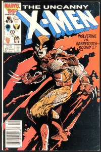The Uncanny X-Men #212 Newsstand Edition (1986) VF+