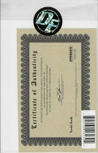 PATHFINDER WORLDSCAPE #1 DF CERTIFICATE DYNAMITE ENTERTAINMENT 2017 EB204