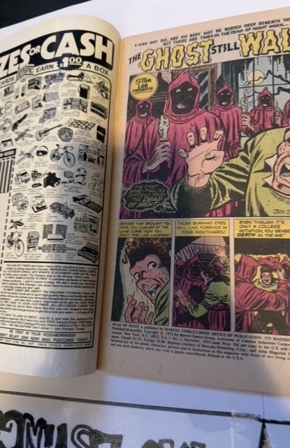 Dead of Night #1 (1973)marvel 70s horror