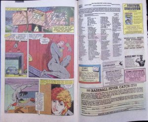 SOLO AVENGERS Comic 7 — Hawkeye and Black Widow — 1988 Marvel Universe VF+ Cond