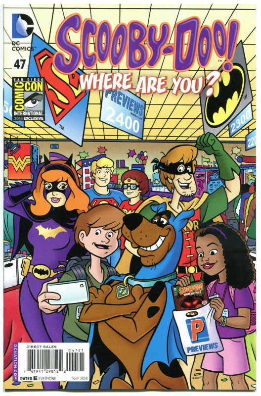 SCOOBY DOO #47, NM, Variant, 2014, SDCC, Casey Kasem, Shaggy, Limited exclusive