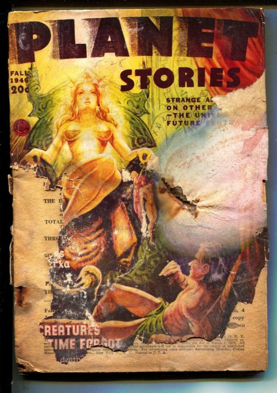 Planet Stories-Pulps-6/1946-Ray Bradbury-Leroy Yerxa