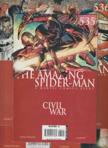The Amazing Spider-Man (531-532 / 534-538) Civil War ( 6.0 - 7.5 )