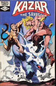 Ka-Zar the Savage #14 (1982) Ka-Zar
