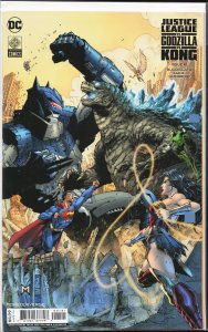 Justice League vs. Godzilla vs. Kong #1 Lee Cover (2023) King Kong