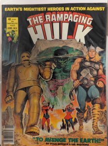 Rampaging Hulk #9 (1978) Hulk