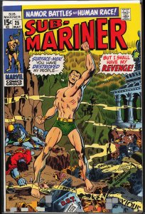 Sub-Mariner #25 (1970) Namor the Sub-Mariner