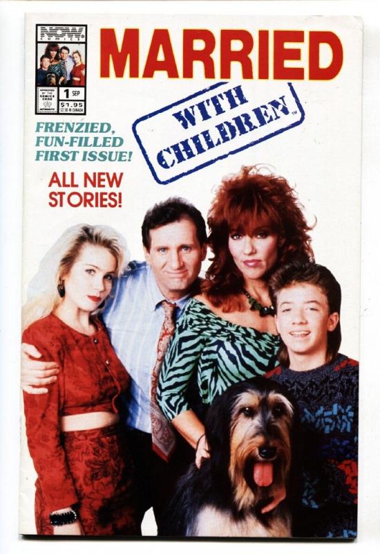 Married With Children #1 NOW comic book-1990-First issue