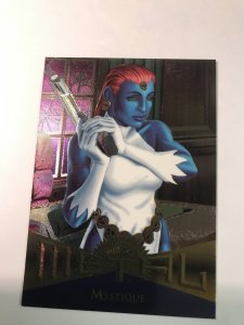 MYSTIQUE #107 card : Marvel Metal 1995 Fleer Chromium; NM/M X-men, base