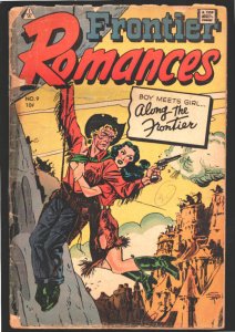 Frontier Romances #9 1960's-IW- Everett Raymond Kinstler cover-Headlight and ...