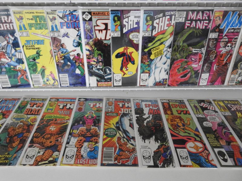 Huge Lot 130+ Comics W/ X-Force, War Machine, Deathlok+ Avg Fine/VF Condition!