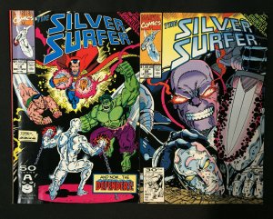 SILVER SURFER ISSUES 50-59 SET VF-NM THANOS