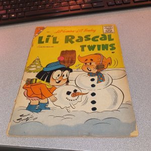 Lil Rascal Twins #11 charlton comics 1958 lil tomboy genius cartoon kids humor