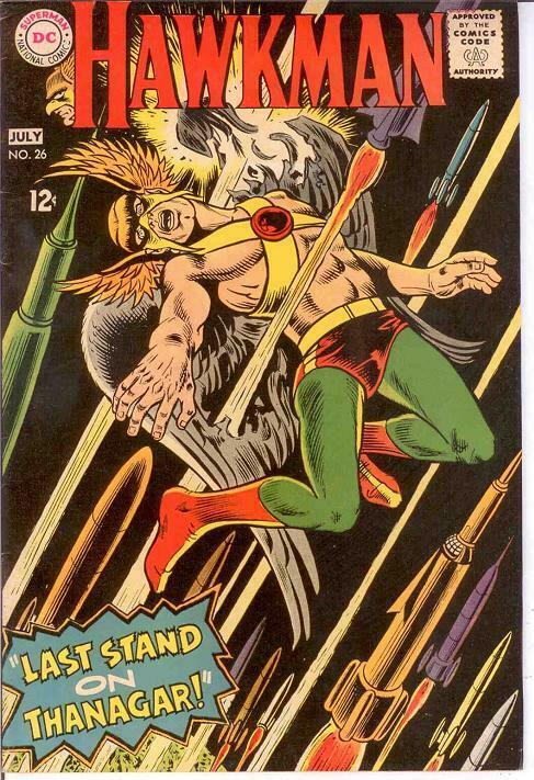 HAWKMAN 26 VG-F  July 1968 COMICS BOOK