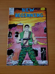 New Beginning #1 DOUBLE Signed ~ NEAR MINT NM ~ 1988 Unicorn Comics