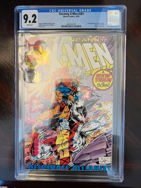 Uncanny Xmen 281 - CGC - 9.2